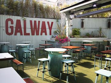 HYDE Hotel | Galway | outdoor area of An Púcán bar in Galway