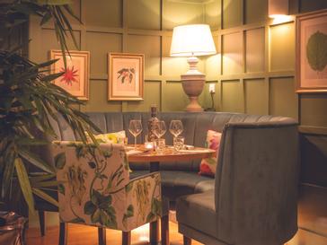 HYDE Hotel | Galway | private dining area, table with chairs in HYDE bar