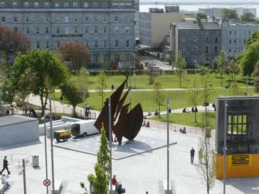 HYDE Hotel | Galway | Aerial of Eyre Square Galway