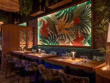 HYDE Hotel | Galway | Wall artwork in JEKYLL Restaurant at HYDE Bar Galway